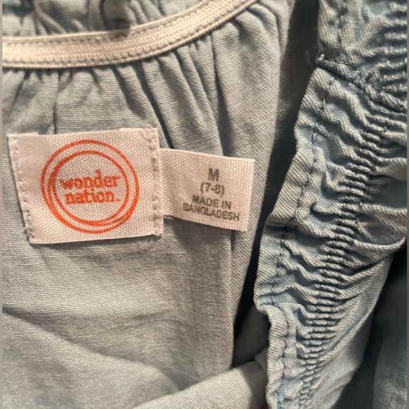 🔴Light Blue Ruffled Blouse. NWT! - Picture 4 of 4